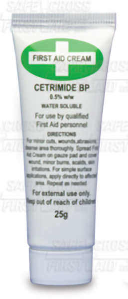 FIRST AID CREAM, CETRIMIDE - 25 g - S4838